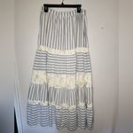Anthropologie NWOT Champagne and strawberry skirt Photo 4