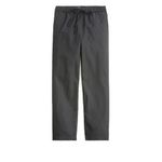 J.Crew J. Crew Linen-blend slim wide-leg drawstring pant Photo 7