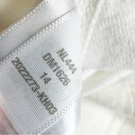 Madewell NWT Denim Square Neck Sleeveless Mini Dress in Tile White Size 14 Photo 9