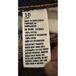 American Eagle  Skinny Jeans Women's 10 long 26 Boy Jean Dark‎ Wash Blue Denim Photo 5