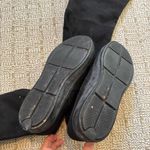 Stuart Weitzman Black Suede Over The Knee Platform 'Playtime' Boots | size 6.5 Photo 6