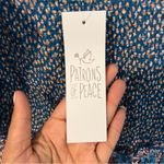 Patrons of Peace Floral Paisley Patterned Smocked Peplum Top Sleeveless Size L Photo 6