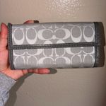 Coach  Monogram Grey Purse & Wallet 🩶 Photo 15