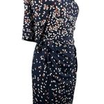 Motherhood  Blue Sheath Midi Dress V-Neck Short Sleeve Size L Photo 5