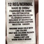 Aeropostale High Waisted Jegging 12 Regular Light Pink Cotton Polyester Spandex Photo 4