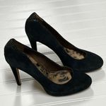 Sam Edelman Yasmine Black Suede Pumps Photo 0