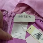 BHLDN Anthropologie  Alice High Neck Mauve Dress NWT size L *flawed* Photo 4