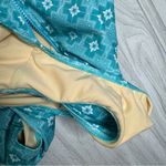 Cabana Life Zip Up Front Aqua Tropical Sleeveless Unisuit One Piece Swimsuit L Blue Size L Photo 8