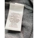 cupio  Boho Ruffle Back Open Front Cardigan Sweater Women's Size Medium Gray Photo 5