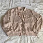 ZARA  Millennial pink bomber jacket Photo 0