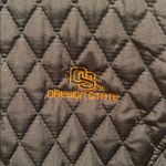 Oregon State University Women’s Quilted Vest Size Medium OSU Beavers Black Photo 2