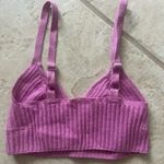 Wild Fable Target Ribbed Sweater Tiny Tank Top Purple Lavender Size XXS 00 Photo 3