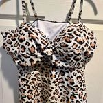 Beachsissi  swim tankini -animal / leopard print - XL Photo 1