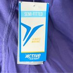 Old Navy Active Women’s Semi-Fitted Purple Short Sleeve Active Shirt Medium NWT Photo 10