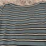 Lou & grey Blue Black Striped Dress Large L Photo 2