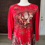 Vintage Christmas Long Sleeve Size L Photo 0