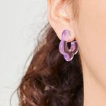 Forever 21 Lavender Earrings Photo 0