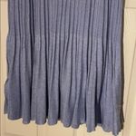 BORN IN BKLYN 525 America women’s pleated blue skirt size Medium NWT Photo 3