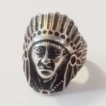 New‎ stainless steel Indian ring size 12 Silver Photo 3