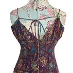 Anthropologie NWT Josephine Smocked Drop Waist Maxi Dress sz L Petite Floral Photo 9