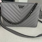 Victoria's Secret Victoria’s Secret Crossbody Chain Bag - Grey Photo 0