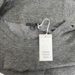 COS NWT Grey Wool Blend Dress with Attached Scarf, Size L Photo 4