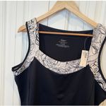 Soma  Black And White Tank Top Size XL Photo 2