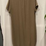 Cloth & Stone olive green rayon dress size small Photo 3