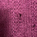 Wooden Ships Purple Cowl Neck Knit Sweater Dress Size S/M Photo 5