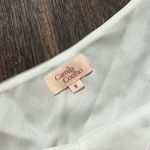 Camila Coelho  white polka dot mala blouse Photo 1