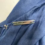 Chico's Black Label by Silky Dress Flowy Asymmetrical Shark Bite Layered Keyhole Photo 9