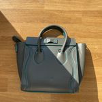 CELINE  Nano Luggage Tote Leather Handbag Made in Italy Photo 2