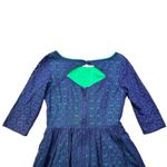 Lilly Pulitzer Alicia Petal Pusher Lace Dress Navy Blue Lined Dress Womens 6 Photo 9