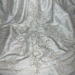 Gorgeous Casablanca Taffeta Halter Wedding Gown! White Size 12 Photo 6