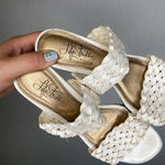 Life Stride  | White Strappy‎ Slip On Heels 6 Photo 2