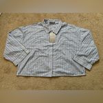 Everlane  The Woven P.J. Long Sleeve Top, NWT/New With Tags, Size XL Photo 2