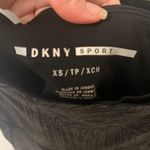 DKNY Sport Grey Black Leaf Pattern Leggings Photo 0