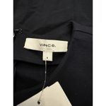 Vince Seamed Front Sheath Dress Women's Size 4 Black Cocktail Photo 3