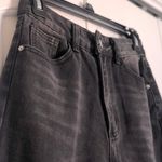 NWOT High Waist Straight Leg Mom Jeans Black Size 26 Photo 3
