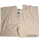 Romeo + Juliet Couture Romeo & Juliet | NWT S Wide Leg Khaki Trousers Photo 4