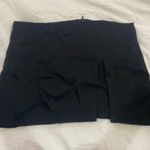 Edikted black satin micro skirt Photo 2