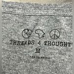 Threads 4 Thought  Women’s Gray T-shirt - Size Medium - VGUC Photo 3