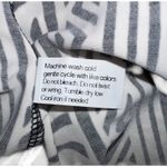 Tori Richard Honolulu Size XL Black White Tropical Maxi Dress Hawaiian Made USA Photo 5