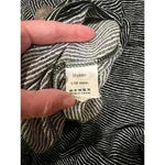 Knit Button Down Long Sleeve Dress Medium Pockets Lagenlook Artsy Black Size 40 Photo 5