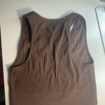 Garage  Crop Top V-Neck Ribbed Photo 4