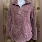 Cozy Chic Mauve Sherpa Jacket Purple Photo 0