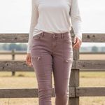 Pistola Pistols Topanga Cargo Zipper Muave Jeans Size 29 Photo 0