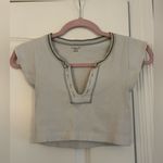 Urban Outfitters Out from Under Go for Gold Seamless Cropped Top Size XS/S Photo 0