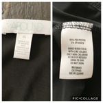 Abound  Mini Dress Juniors XS NWT Ruched Front Sleeves LBD Classic Basic Black Photo 8