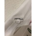 superdown  Essie Dress Womens Small White Floral One Shoulder Mini Party Cocktail Photo 2